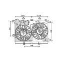 Ventilateur, refroidissement du moteur