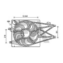 Ventilateur, refroidissement du moteur