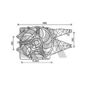 Ventilateur, refroidissement du moteur