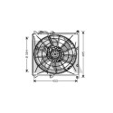 Ventilateur, refroidissement du moteur