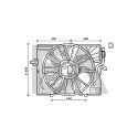 Ventilateur, refroidissement du moteur