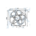Ventilateur, refroidissement du moteur