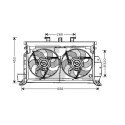 Ventilateur, refroidissement du moteur