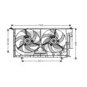 Ventilateur, refroidissement du moteur