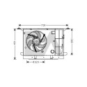Ventilateur, refroidissement du moteur