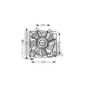 Ventilateur, refroidissement du moteur