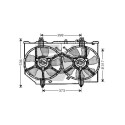 Ventilateur, refroidissement du moteur