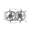 Ventilateur, refroidissement du moteur