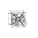 Ventilateur, refroidissement du moteur