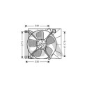 Ventilateur, refroidissement du moteur