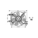 Ventilateur, refroidissement du moteur
