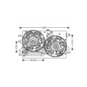 Ventilateur, refroidissement du moteur