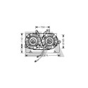 Ventilateur, refroidissement du moteur