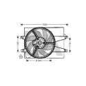 Ventilateur, refroidissement du moteur