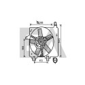 Ventilateur, refroidissement du moteur