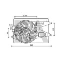 Ventilateur, refroidissement du moteur