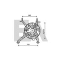 Ventilateur, refroidissement du moteur