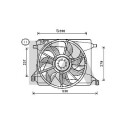 Ventilateur, refroidissement du moteur