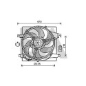 Ventilateur, refroidissement du moteur