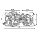 Ventilateur, refroidissement du moteur