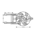 Ventilateur, refroidissement du moteur