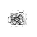 Ventilateur, refroidissement du moteur