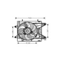 Ventilateur, refroidissement du moteur