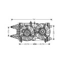 Ventilateur, refroidissement du moteur