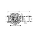 Ventilateur, refroidissement du moteur