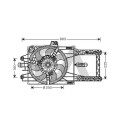 Ventilateur, refroidissement du moteur