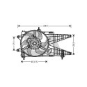 Ventilateur, refroidissement du moteur