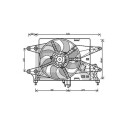 Ventilateur, refroidissement du moteur
