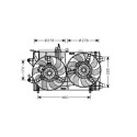Ventilateur, refroidissement du moteur