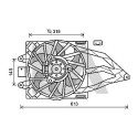Ventilateur, refroidissement du moteur