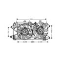Ventilateur, refroidissement du moteur