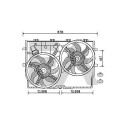 Ventilateur, refroidissement du moteur