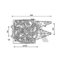 Ventilateur, refroidissement du moteur