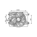 Ventilateur, refroidissement du moteur