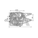 Ventilateur, refroidissement du moteur