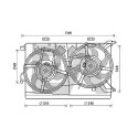 Ventilateur, refroidissement du moteur