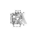 Ventilateur, refroidissement du moteur