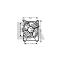 Ventilateur, refroidissement du moteur