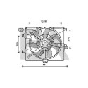 Ventilateur, refroidissement du moteur