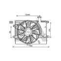 Ventilateur, refroidissement du moteur
