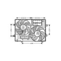 Ventilateur, refroidissement du moteur