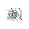 Ventilateur, refroidissement du moteur