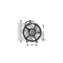 Ventilateur, refroidissement du moteur