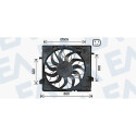 Ventilateur, refroidissement du moteur