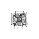 Ventilateur, refroidissement du moteur