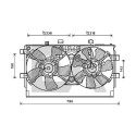 Ventilateur, refroidissement du moteur